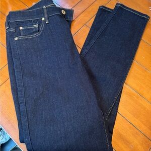 Seven of all mankind, dark washed jeans